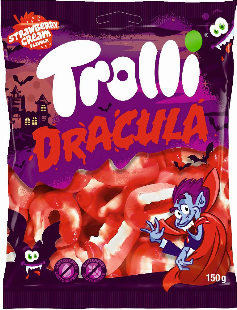 Trolli Dracula 1 Drágulás gluténmentes és laktózmentes gumicukor