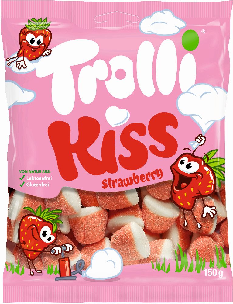 Kiss Vegán és gluténmentes Trolli gumicukor természetes gyümölcsökből